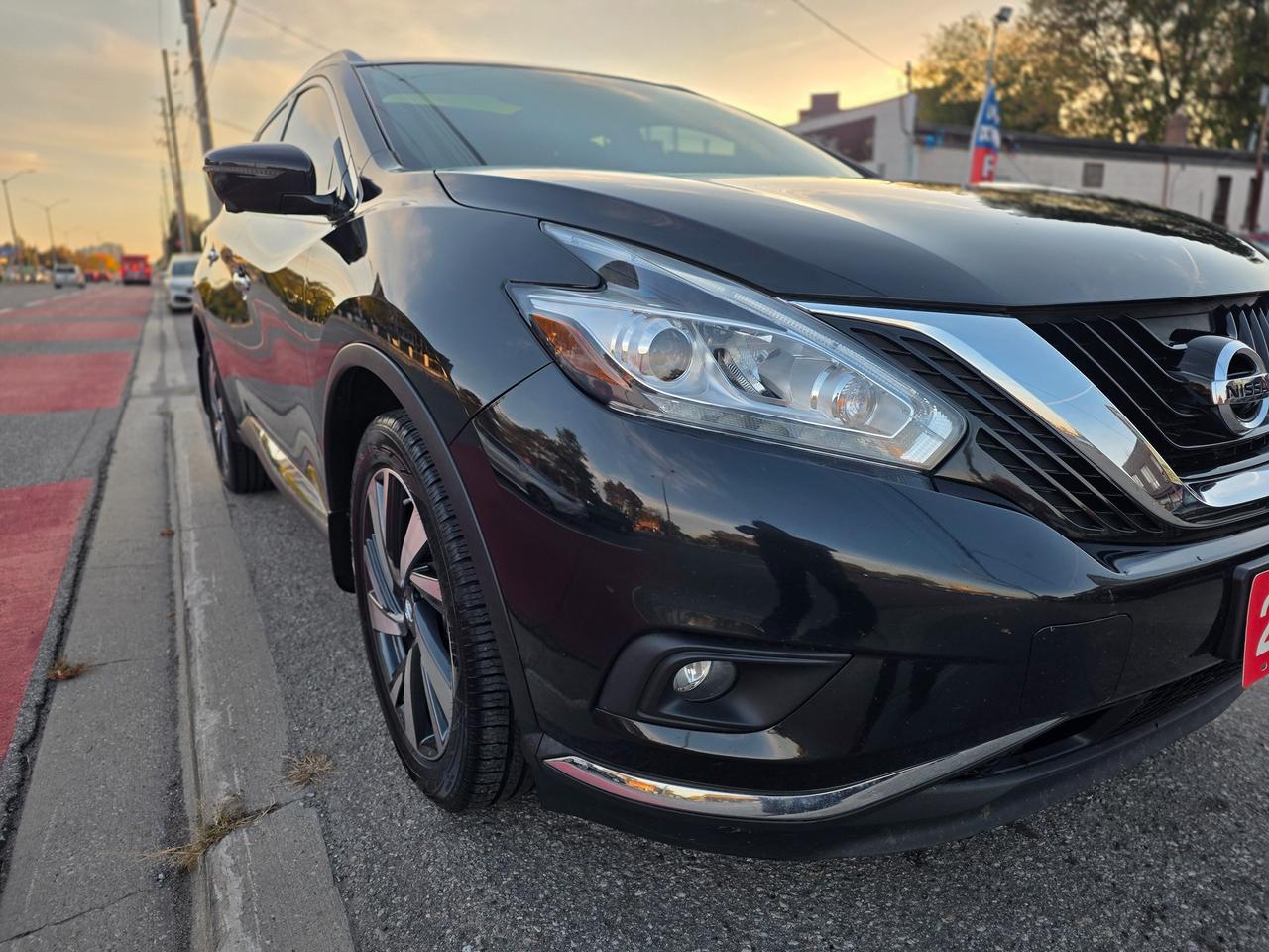 Black 2017 Nissan Murano SUV / Crossover All-Wheel Drive Continuously Variable Transmission