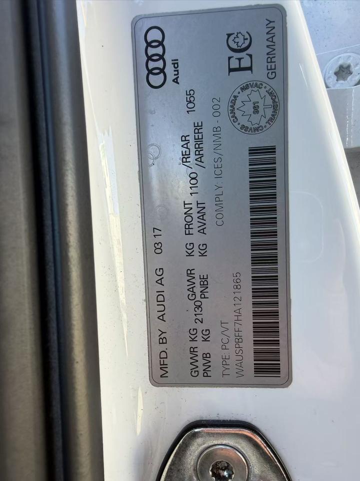 2017 Audi A3 4dr HB Technik Photo