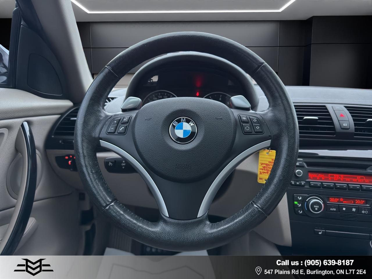 2009 BMW 1 Series COUPE 128i - Sunroof - Heated Seats !! Photo