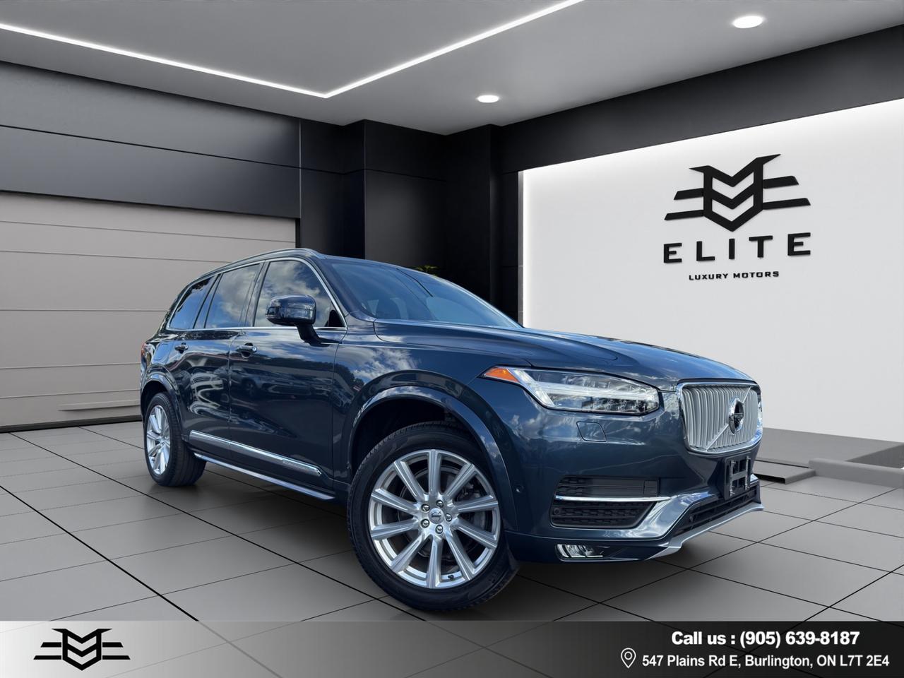 2018 Volvo XC90 T6 AWD INSCRIPTION PKG - LEATHER - SUNROOF !!! Photo3