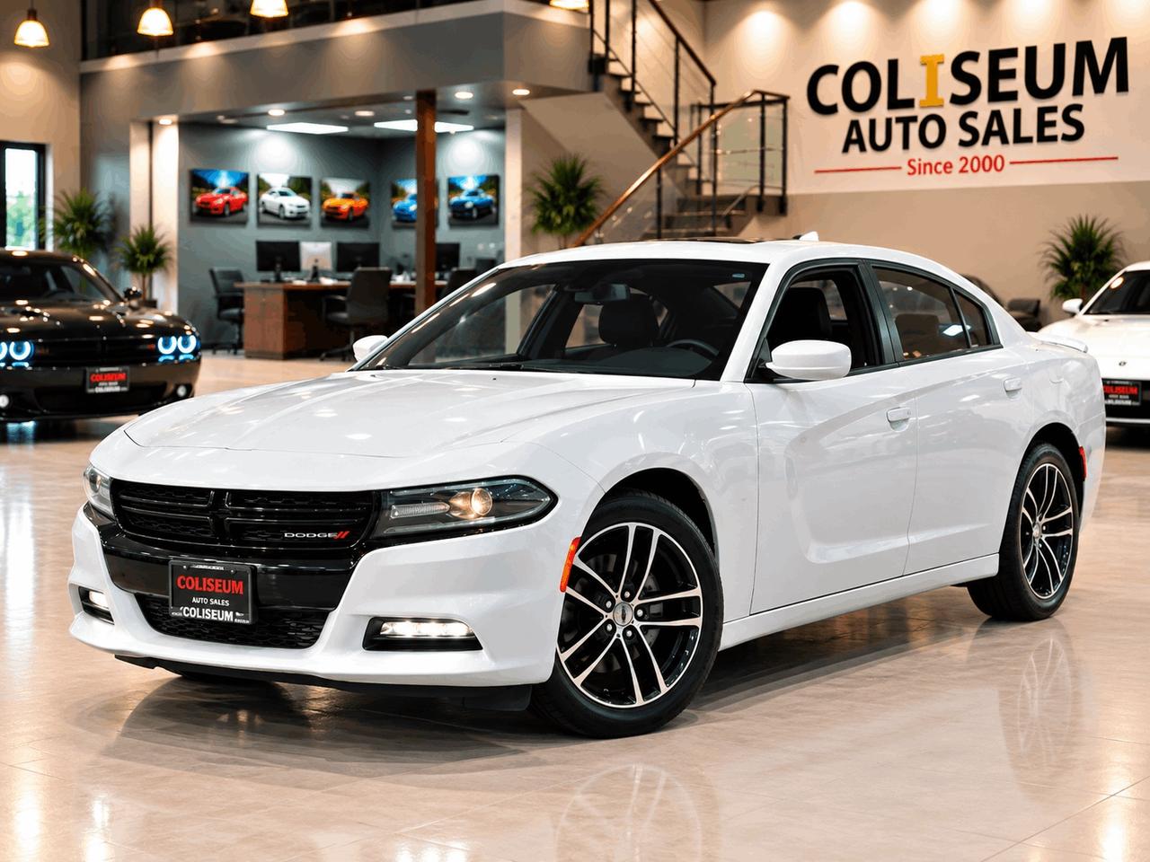2019 Dodge Charger SXT PLUS AWD-LEATHER-SUNROOF-NAVI-LOADED Photo0