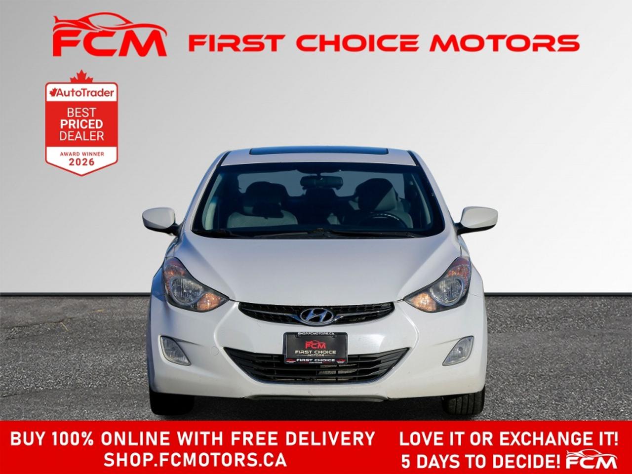 2013 Hyundai Elantra GLS | FULLY CERTIFIED WITH WARRANTY Photo
