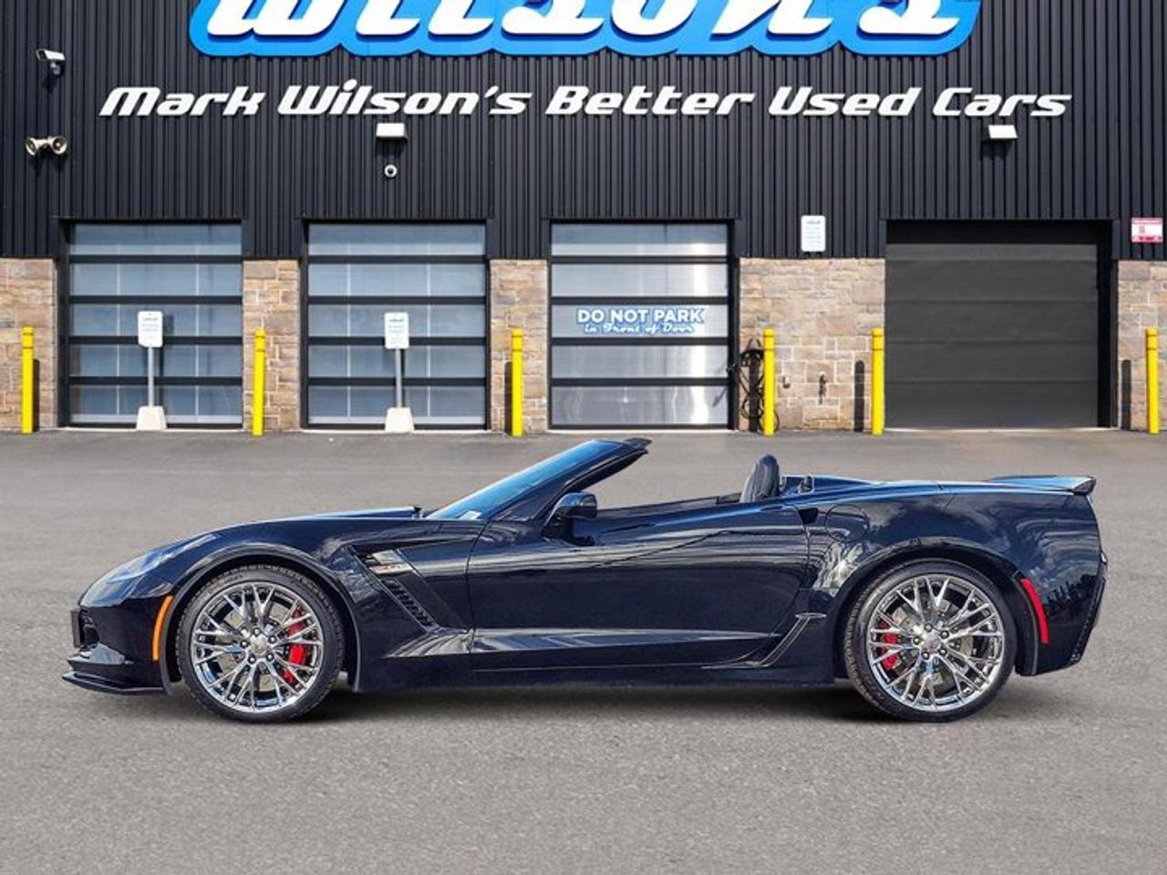 2019 Chevrolet Corvette Z06 Convertible 1LZ | Auto | Leather | HUD | Remote Start | CarPlay + Android | Chrome Wheels | Photo