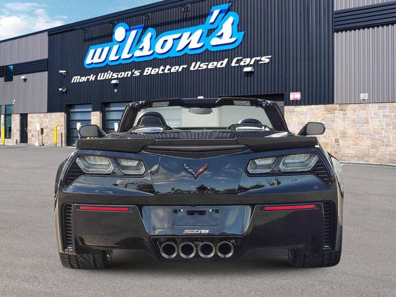 2019 Chevrolet Corvette Z06 Convertible 1LZ | Auto | Leather | HUD | Remote Start | CarPlay + Android | Chrome Wheels | Photo4