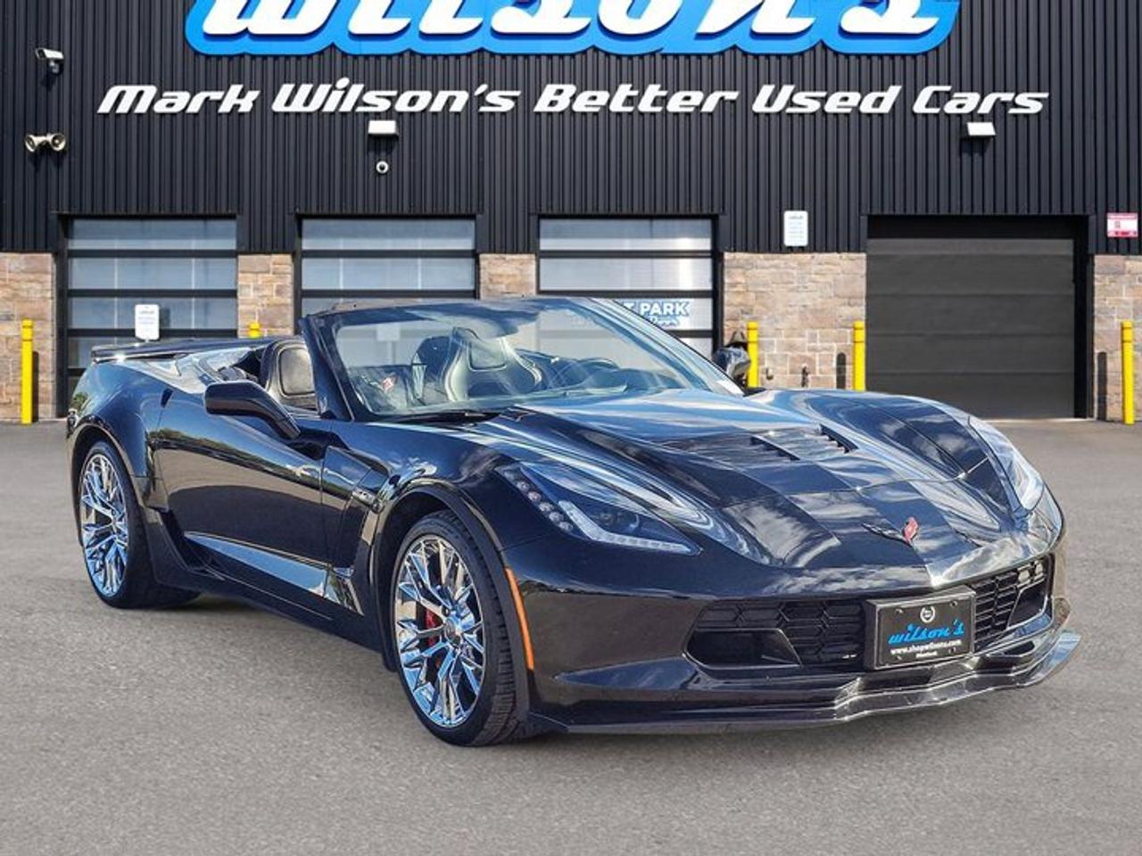 2019 Chevrolet Corvette Z06 Convertible 1LZ | Auto | Leather | HUD | Remote Start | CarPlay + Android | Chrome Wheels | Photo