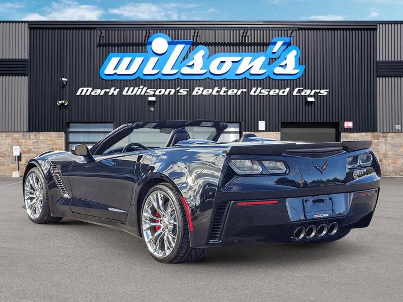 2019 Chevrolet Corvette Z06 Convertible 1LZ | Auto | Leather | HUD | Remote Start | CarPlay + Android | Chrome Wheels | Photo