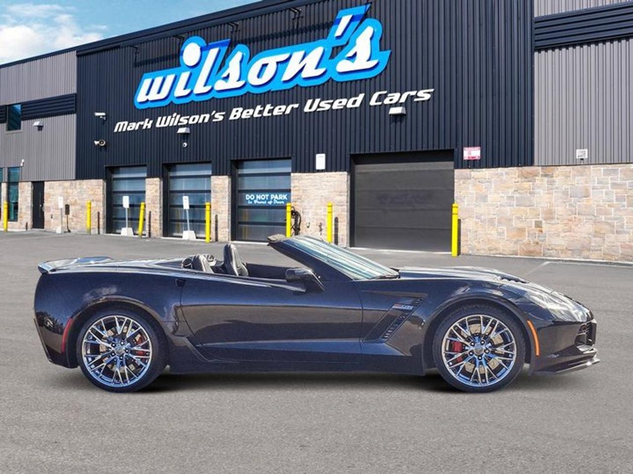 2019 Chevrolet Corvette Z06 Convertible 1LZ | Auto | Leather | HUD | Remote Start | CarPlay + Android | Chrome Wheels | Photo