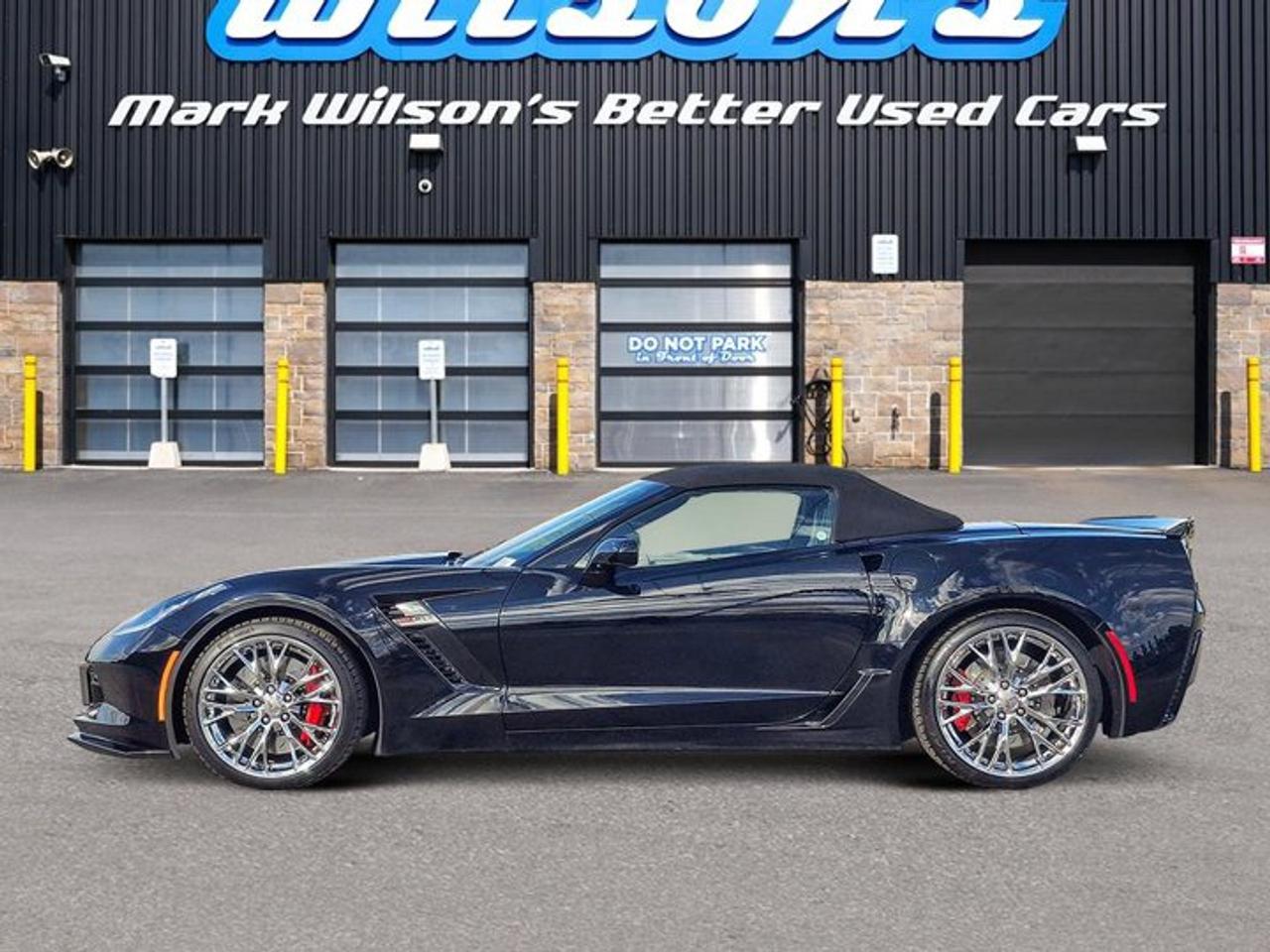 2019 Chevrolet Corvette Z06 Convertible 1LZ | Auto | Leather | HUD | Remote Start | CarPlay + Android | Chrome Wheels | Photo