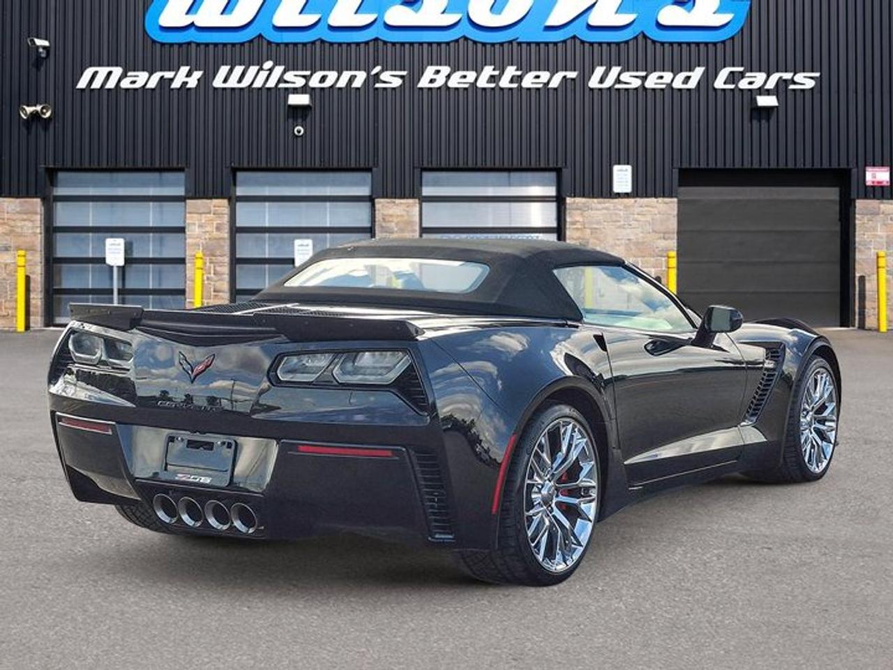 2019 Chevrolet Corvette Z06 Convertible 1LZ | Auto | Leather | HUD | Remote Start | CarPlay + Android | Chrome Wheels | Photo