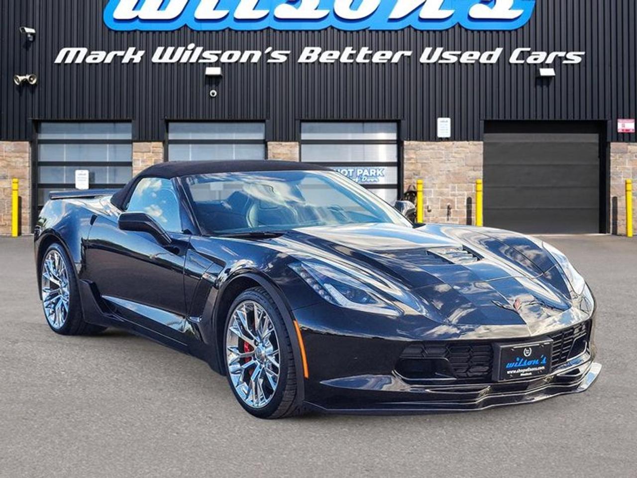 2019 Chevrolet Corvette Z06 Convertible 1LZ | Auto | Leather | HUD | Remote Start | CarPlay + Android | Chrome Wheels | Photo