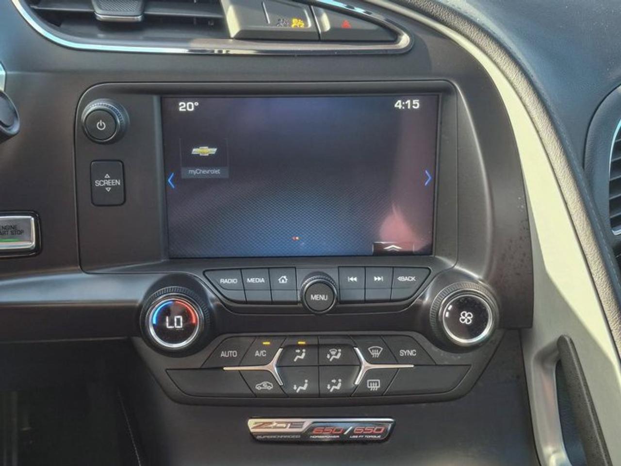 2019 Chevrolet Corvette Z06 Convertible 1LZ | Auto | Leather | HUD | Remote Start | CarPlay + Android | Chrome Wheels | Photo