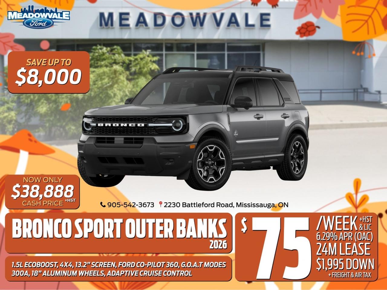 2026 Ford Bronco Sport Outer Banks Photo
