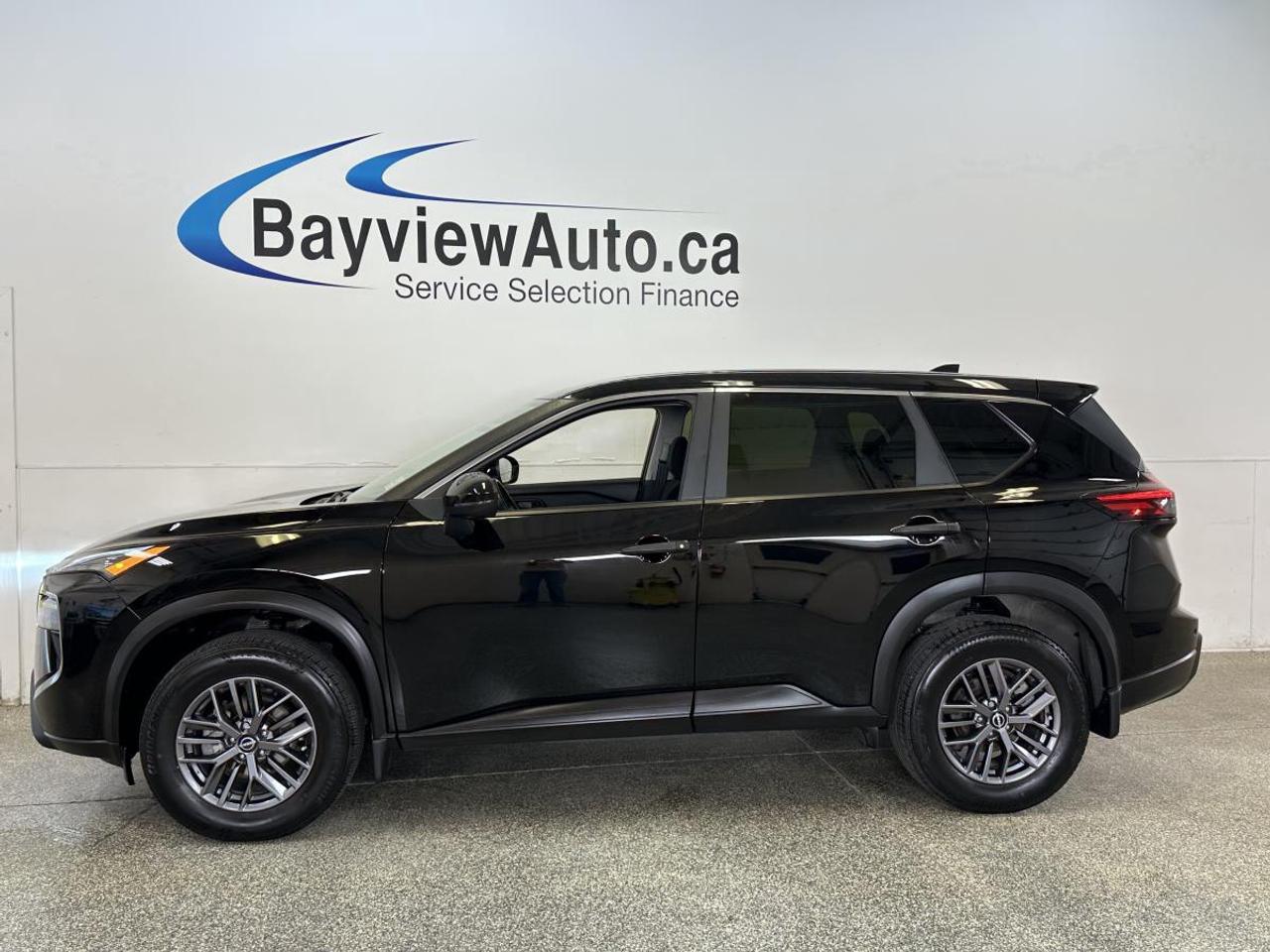 2024 Nissan Rogue S/AWD/27KM/BLACK/OFF 1 OWNER NISSAN LEASE! Photo