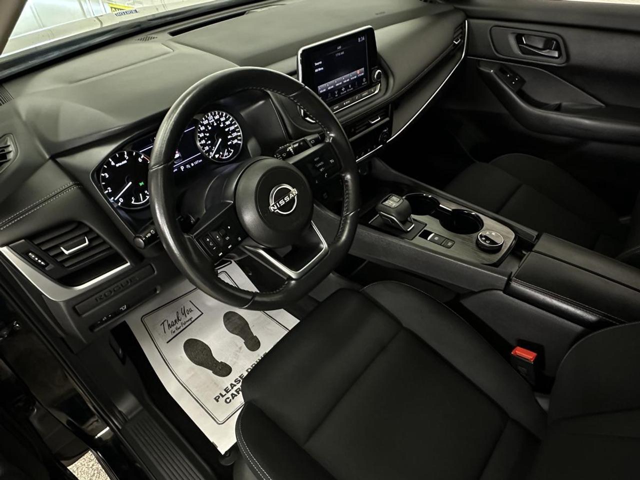 2024 Nissan Rogue S/AWD/27KM/BLACK/OFF 1 OWNER NISSAN LEASE! Photo