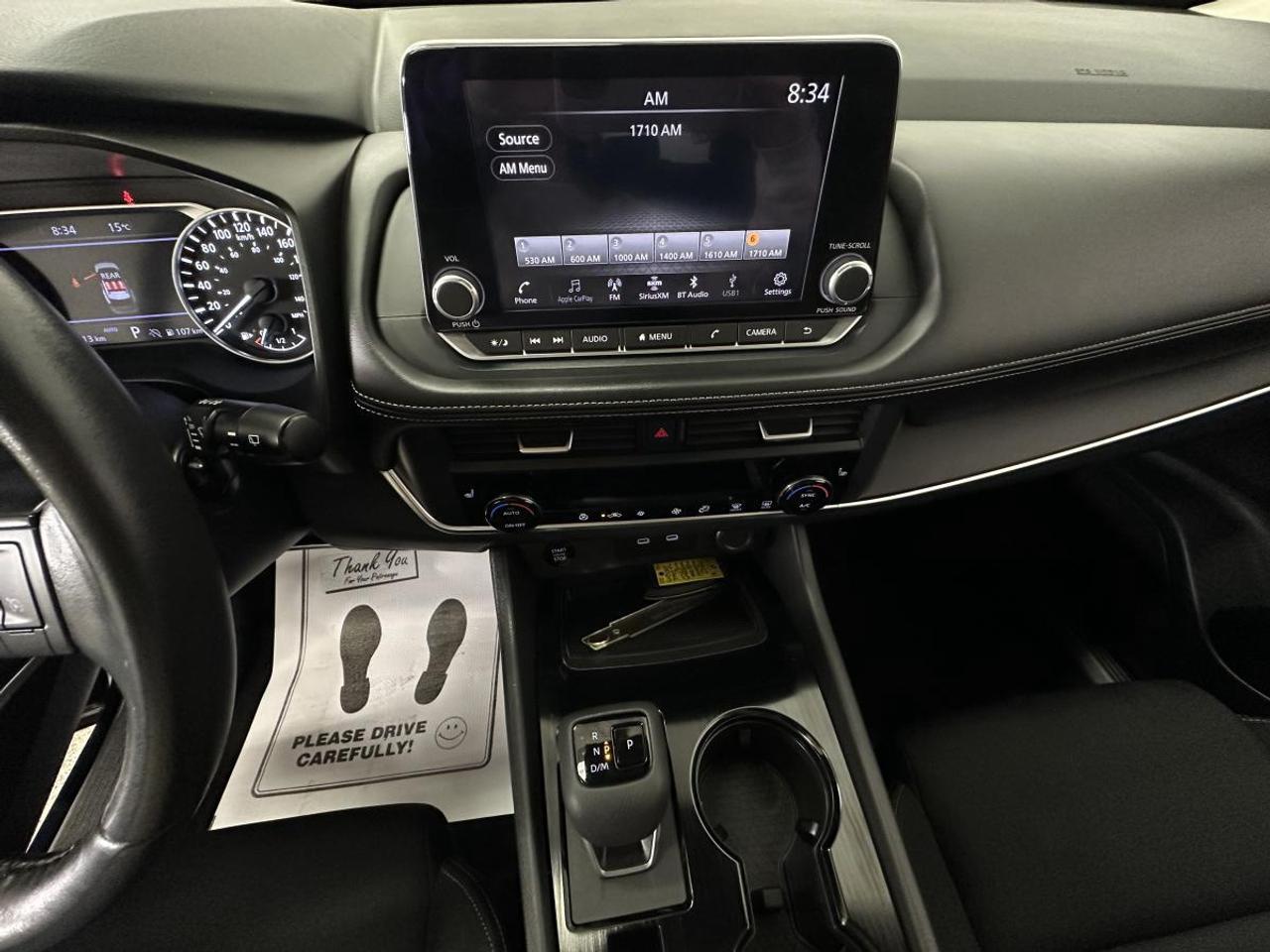 2024 Nissan Rogue S/AWD/27KM/BLACK/OFF 1 OWNER NISSAN LEASE! Photo