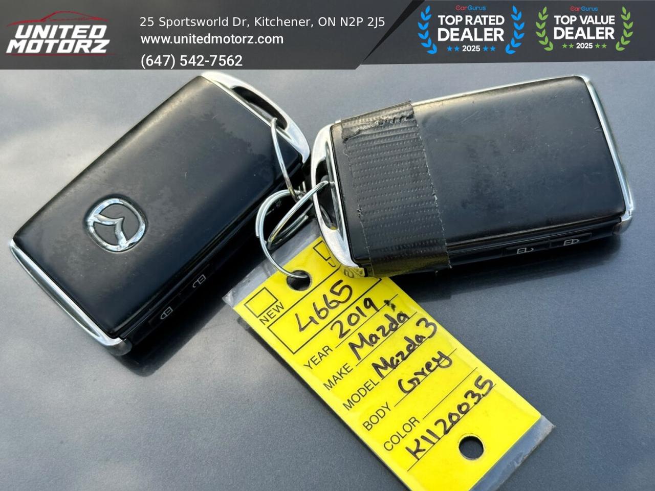 2019 Mazda MAZDA3 SPORT GS Manual FWD 2.5L~SAFETY CERTIFIED~ Photo