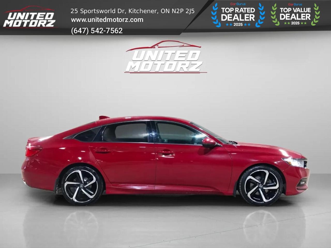2018 Honda Accord Sport CVT FWD 1.5L~SAEFTY CERTIFIED~ Photo