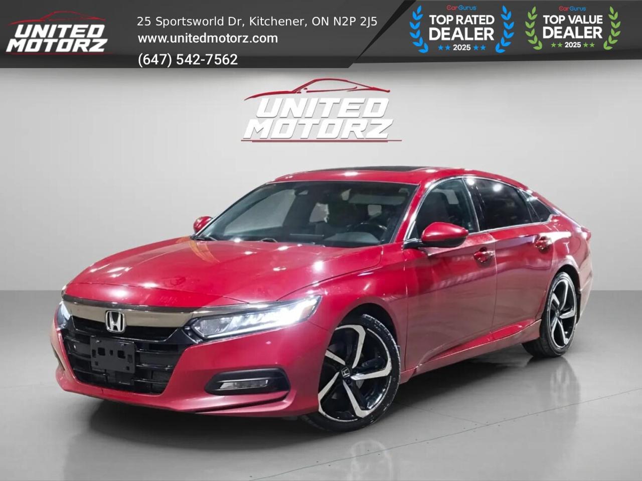 2018 Honda Accord Sport CVT FWD 1.5L~SAEFTY CERTIFIED~ Photo