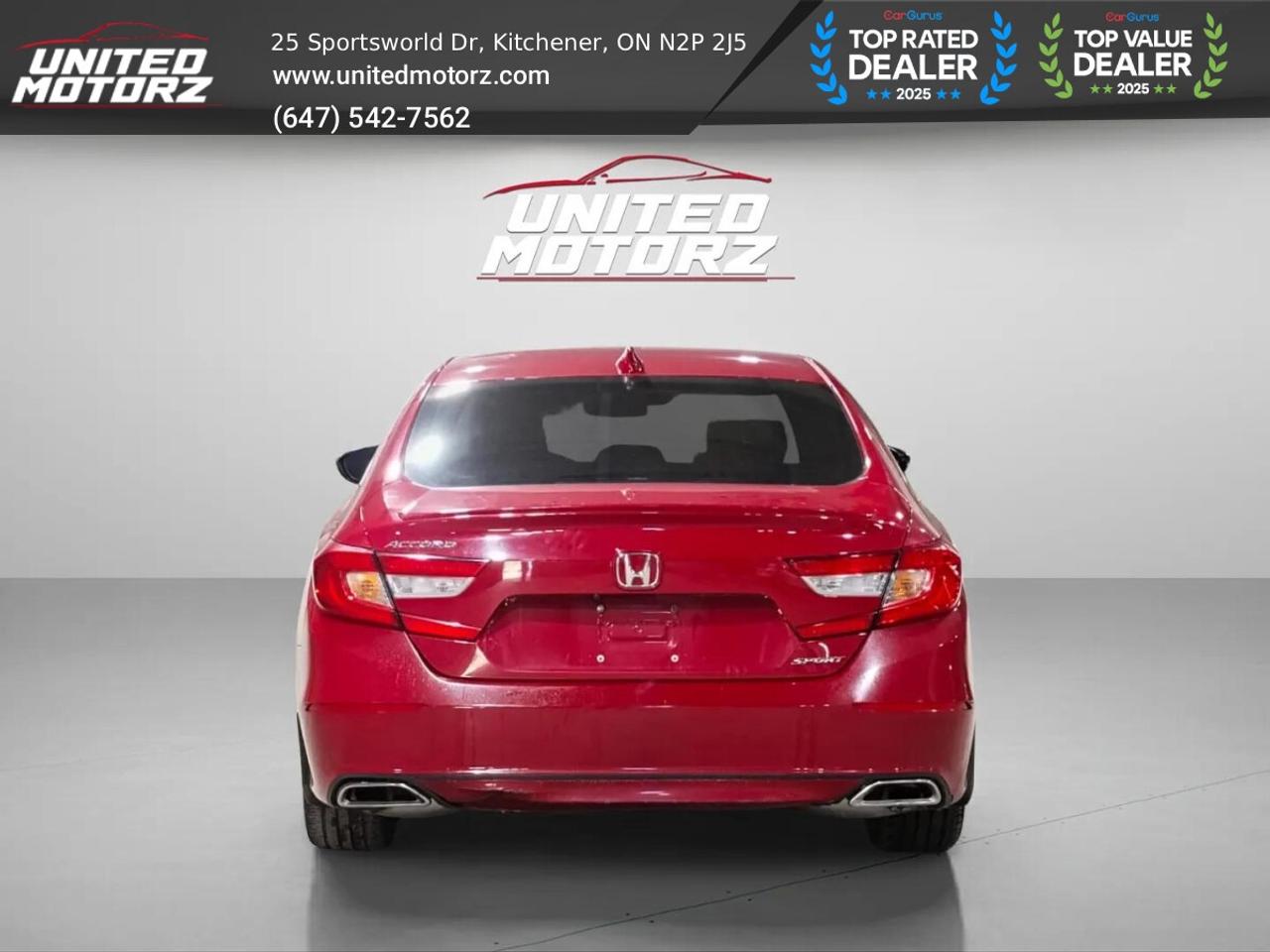 2018 Honda Accord Sport CVT FWD 1.5L~SAEFTY CERTIFIED~ Photo