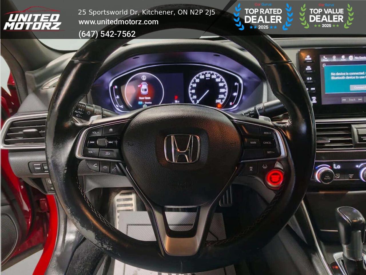 2018 Honda Accord Sport CVT FWD 1.5L~SAEFTY CERTIFIED~ Photo