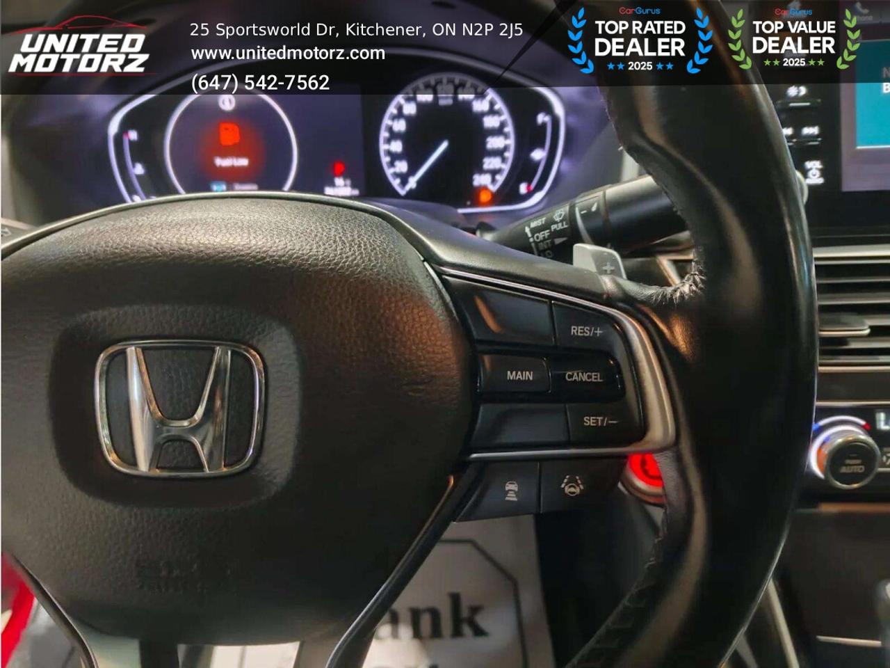 2018 Honda Accord Sport CVT FWD 1.5L~SAEFTY CERTIFIED~ Photo