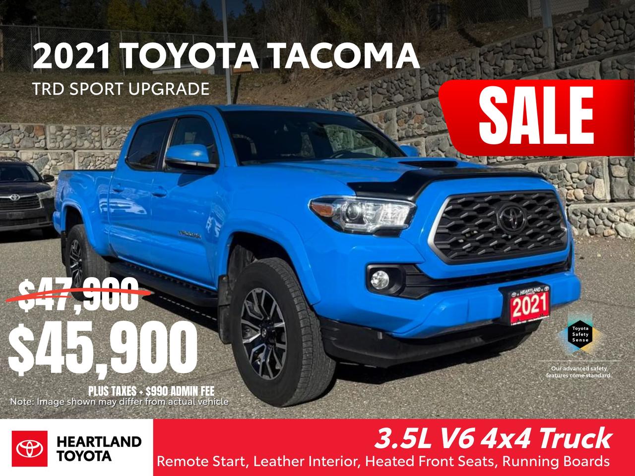 2021 Toyota Tacoma 4X4 Double CAB 6A TRD Sport Upgrade Photo0