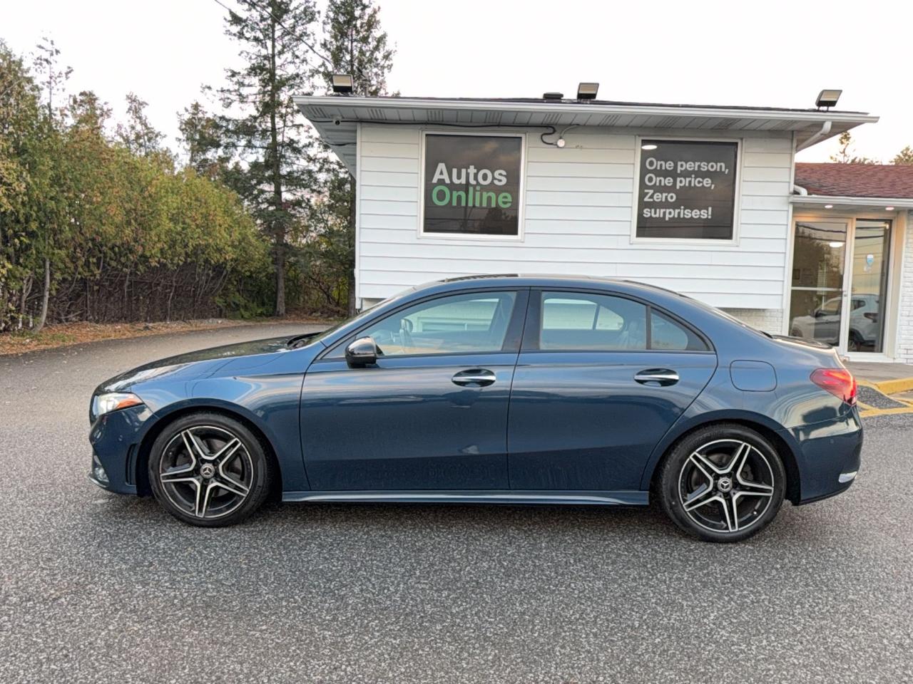 2022 Mercedes-Benz A-Class AMG PKG-AWD-NAVIGATION-DRIVE ASSIST-PANOROOF-HEATED SEATS&STEERING-AMBIENTS LIGHT Photo1