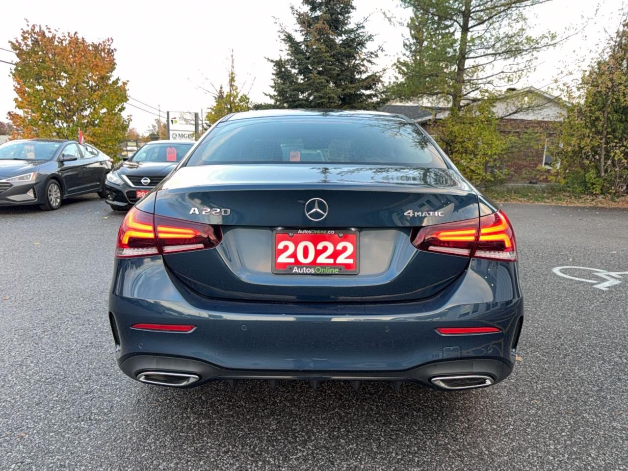 2022 Mercedes-Benz A-Class AMG PKG-AWD-NAVIGATION-DRIVE ASSIST-PANOROOF-HEATED SEATS&STEERING-AMBIENTS LIGHT Photo3