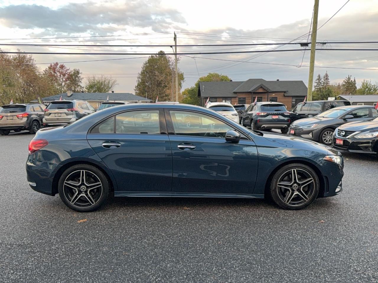 2022 Mercedes-Benz A-Class AMG PKG-AWD-NAVIGATION-DRIVE ASSIST-PANOROOF-HEATED SEATS&STEERING-AMBIENTS LIGHT Photo
