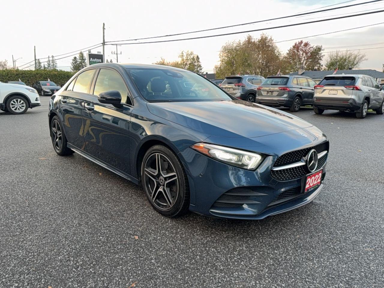 2022 Mercedes-Benz A-Class AMG PKG-AWD-NAVIGATION-DRIVE ASSIST-PANOROOF-HEATED SEATS&STEERING-AMBIENTS LIGHT Photo