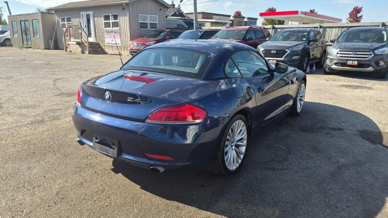2011 BMW Z4 CONVERTIBLE sDrive35i, ONLY 134KMS, LOADED, CERT Photo4