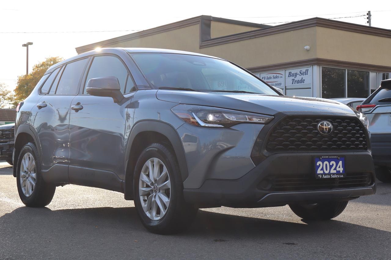Gray 2024 Toyota Corolla Cross SUV / Crossover All-Wheel Drive Continuously Variable Transmission
