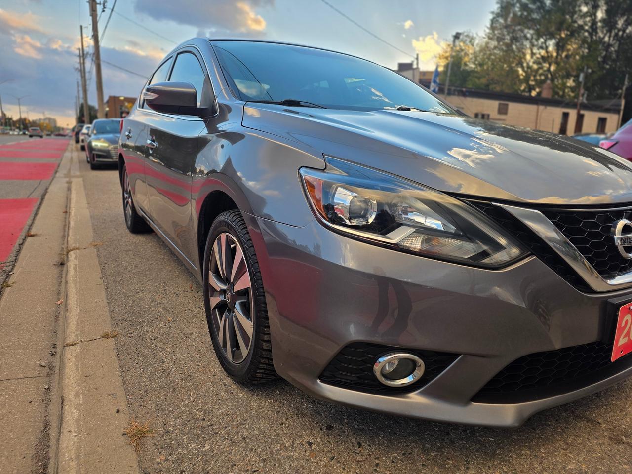 Gray 2016 Nissan Sentra Sedan Front-Wheel Drive Continuously Variable Transmission
