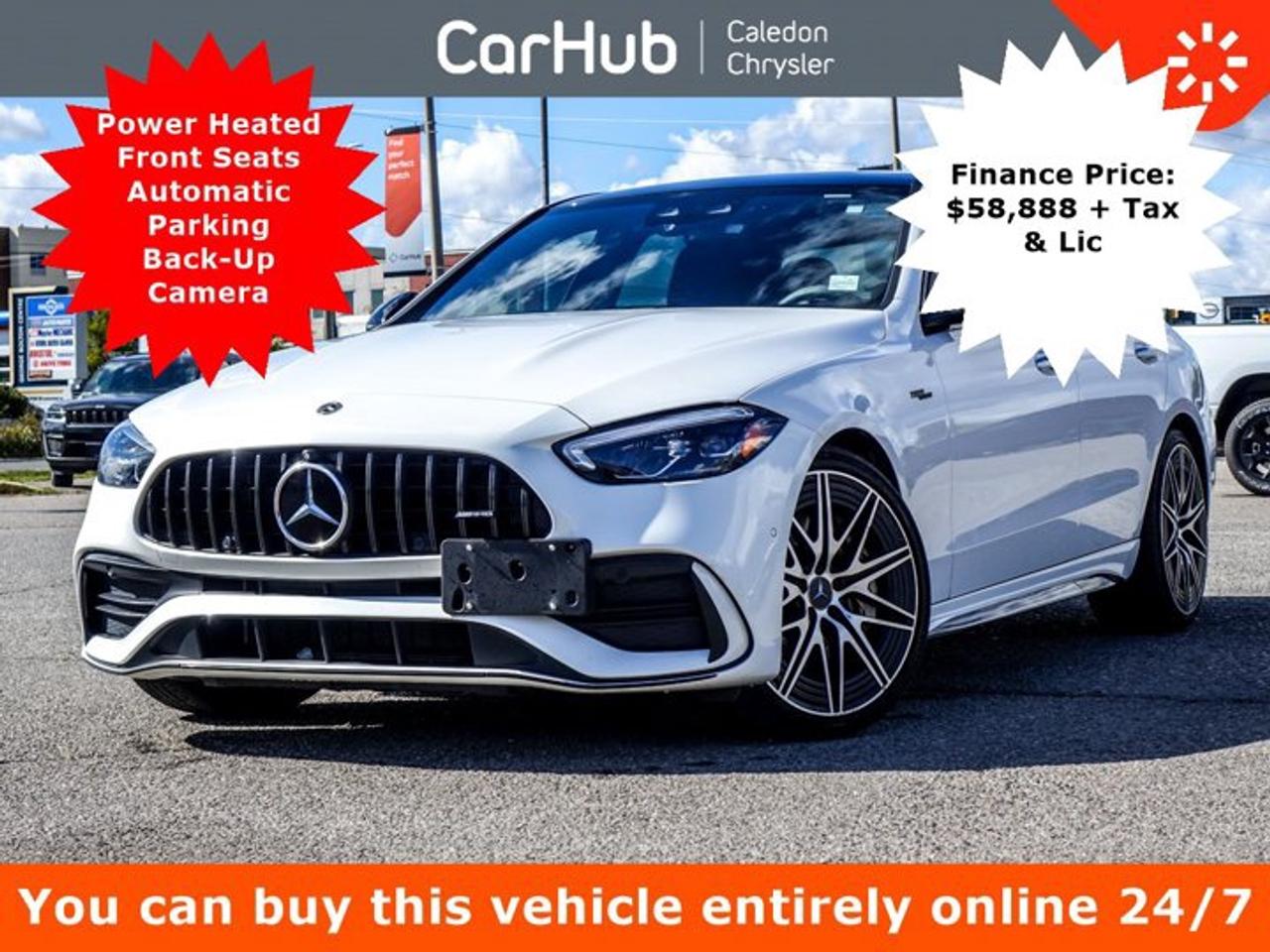 2023 Mercedes-Benz C43 AMG 4MATIC 2.0L AMG Turbo Mild Hybrid | 402 HP | 9-Speed AMG SPEEDSHIFT MCT | Navigation | Automatic Parking Photo0