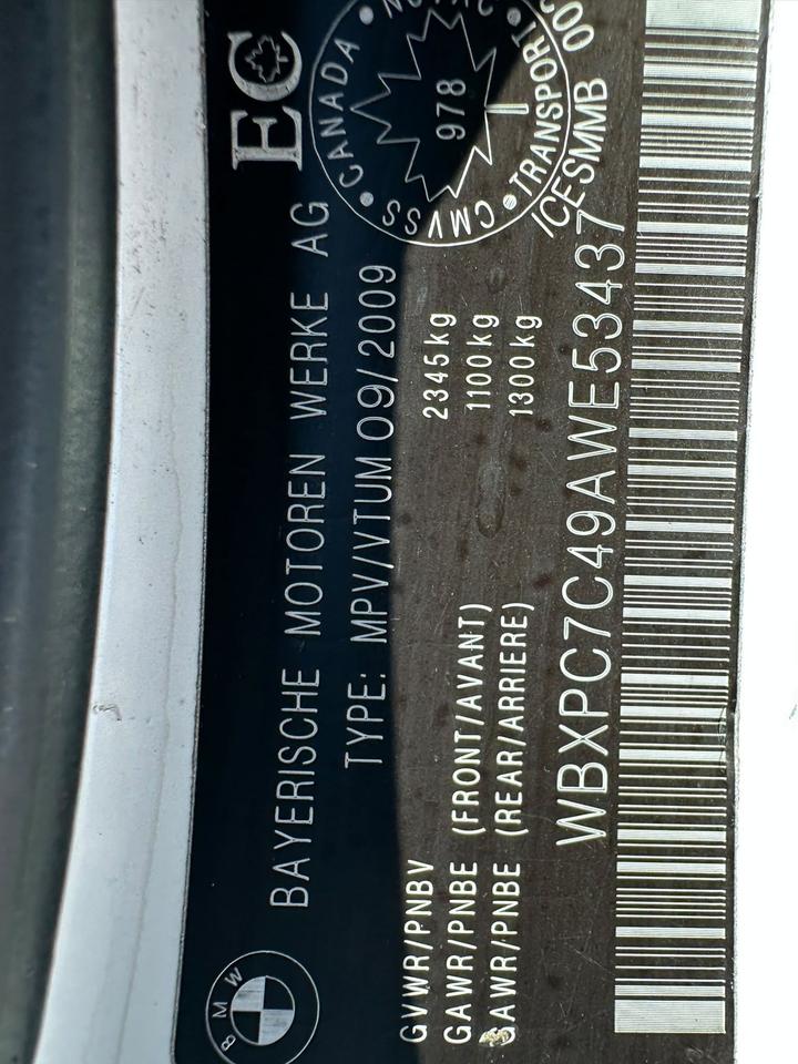 2010 BMW X3 28i, AWD, ONLY 158KMS, LOADED, AS IS SPECIAL Photo