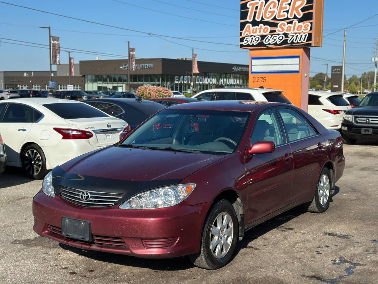 2005 Toyota Camry AS IS, LE, UNDERCOATED, V6, 110 SERVICE RECORDS - Photo #1