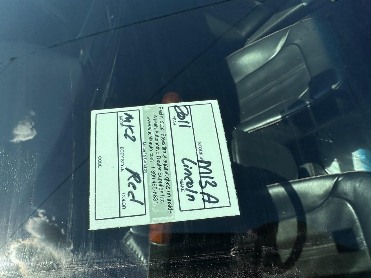 2011 Lincoln MKZ LEATHER, LOADED, WHEELS, ONLY 182KMS, CERTIFIED Photo