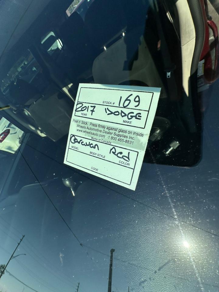 2017 Dodge Grand Caravan CVP, ONLY 133KMS, 7 PASSENGER, CERTIFIED Photo