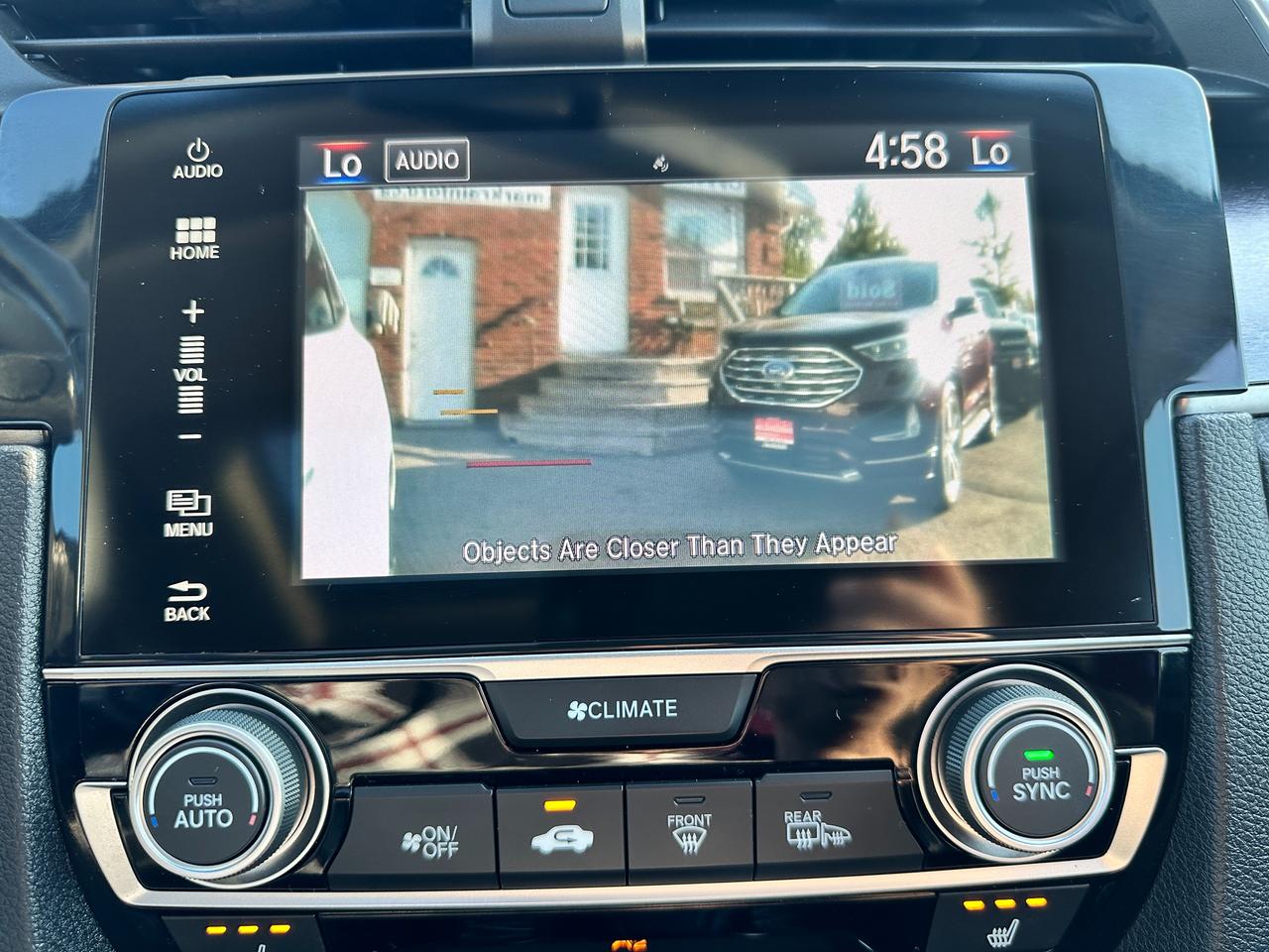 2016 Honda Civic EX-T HondaSensing HTD-Cloth Sunroof RvCam RemStart Photo