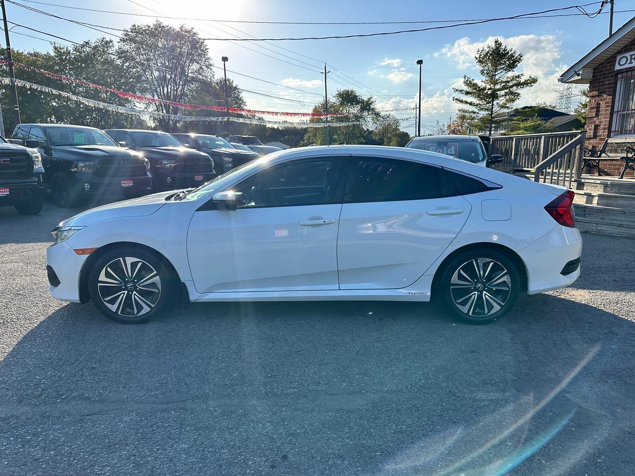 2016 Honda Civic EX-T HondaSensing HTD-Cloth Sunroof RvCam RemStart Photo
