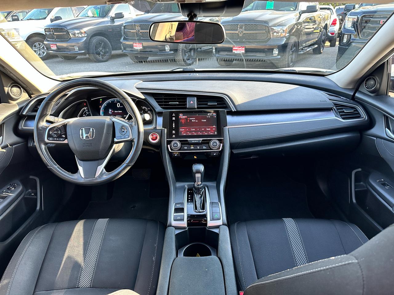 2016 Honda Civic EX-T HondaSensing HTD-Cloth Sunroof RvCam RemStart Photo