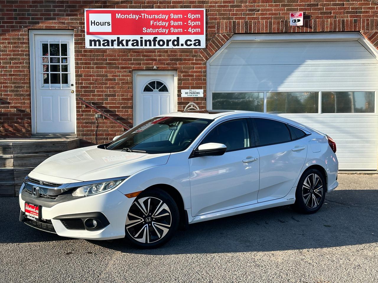 2016 Honda Civic EX-T HondaSensing HTD-Cloth Sunroof RvCam RemStart Photo