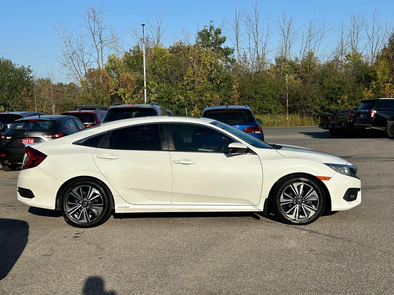 2016 Honda Civic EX-T HondaSensing HTD-Cloth Sunroof RvCam RemStart Photo