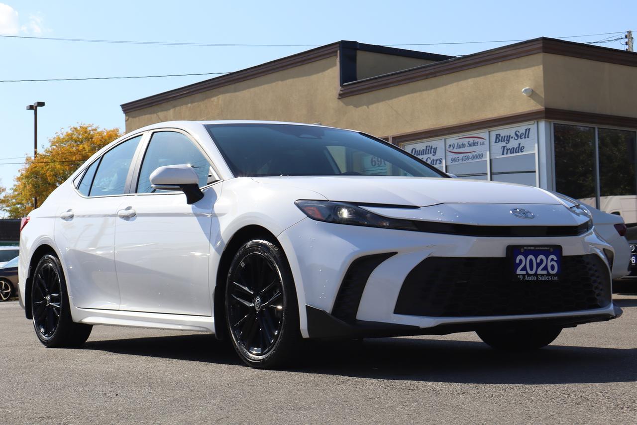 White 2026 Toyota Camry Sedan Front-Wheel Drive Continuously Variable Transmission
