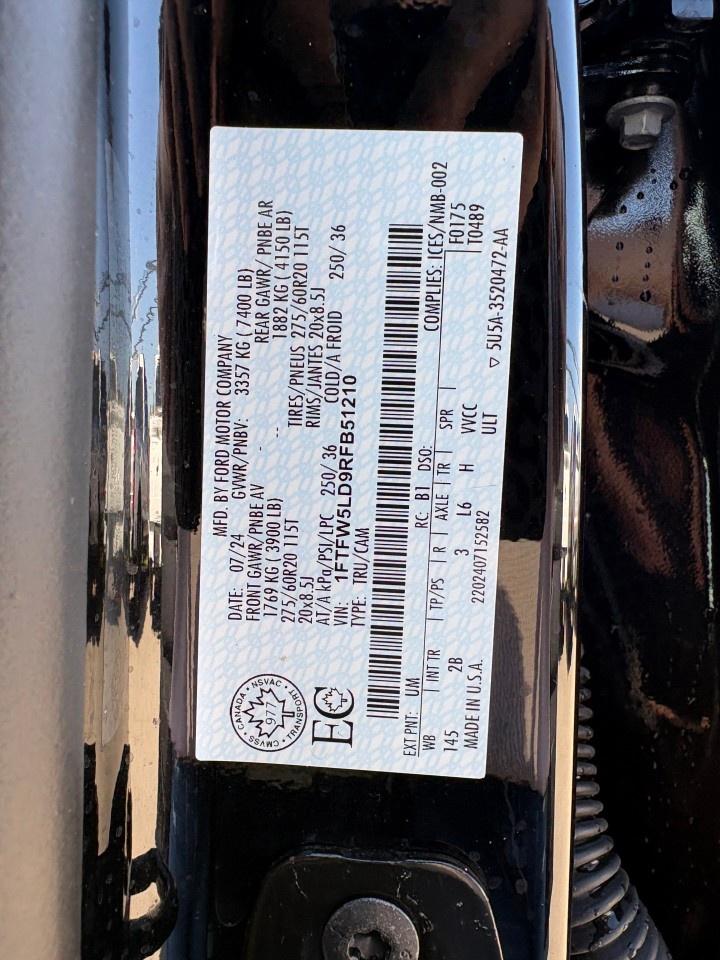 2024 Ford F-150 Lariat 4WD SuperCrew 5.5' Box Photo