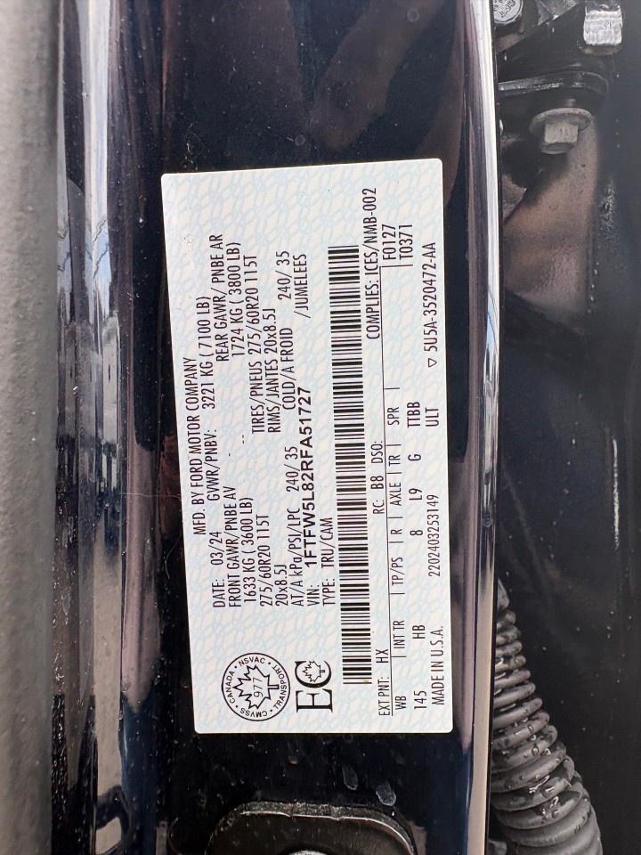 2024 Ford F-150 Lariat 4WD SuperCrew 5.5' Box Photo