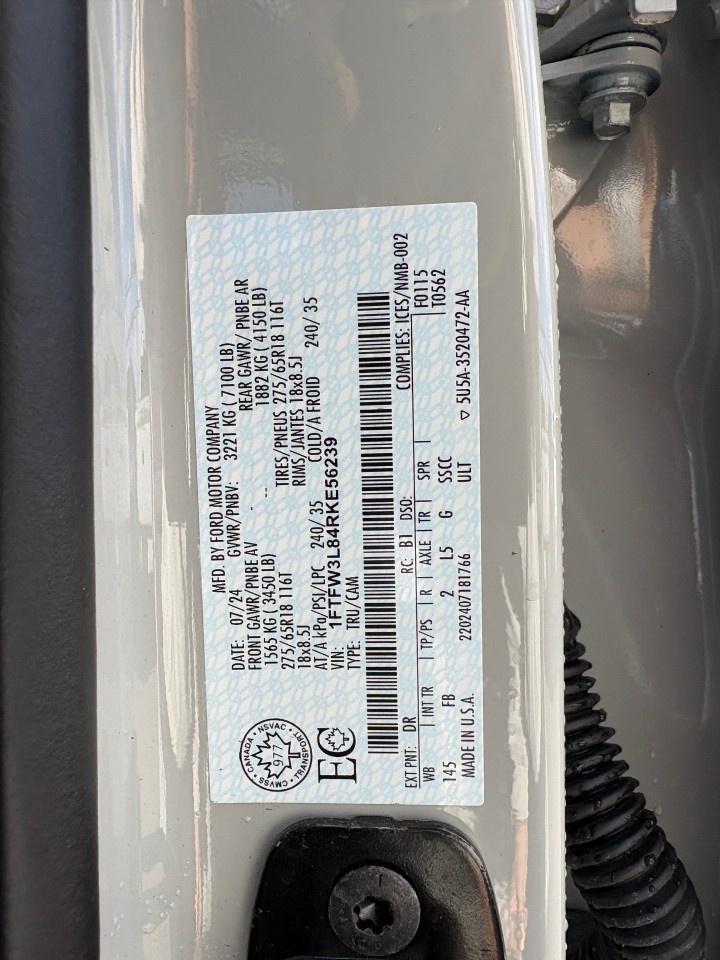 2024 Ford F-150 XLT 4WD SuperCrew 5.5' Box Photo