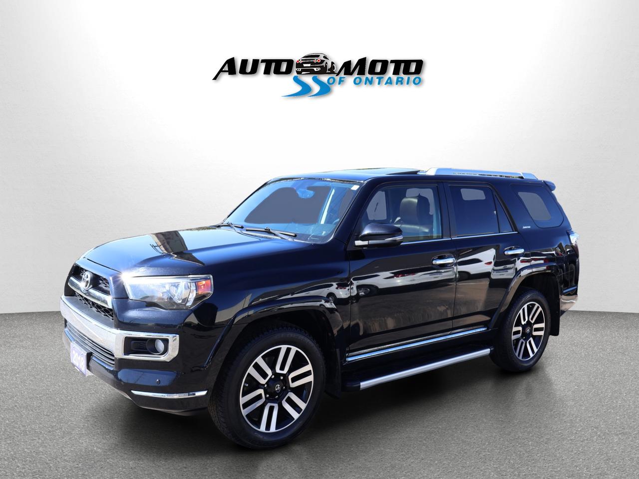 2018 Toyota 4Runner LIMITED 4WD *ACCIDENT FREE*7 SEATS* CAMERA NAV BLUETOOTH LEATHER HEATED SEATS SUNROOF CRUISE ALLOYS Photo2