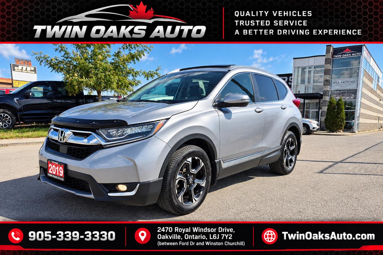 Silver 2019 Honda CR-V SUV / Crossover All-Wheel Drive Continuously Variable Transmission