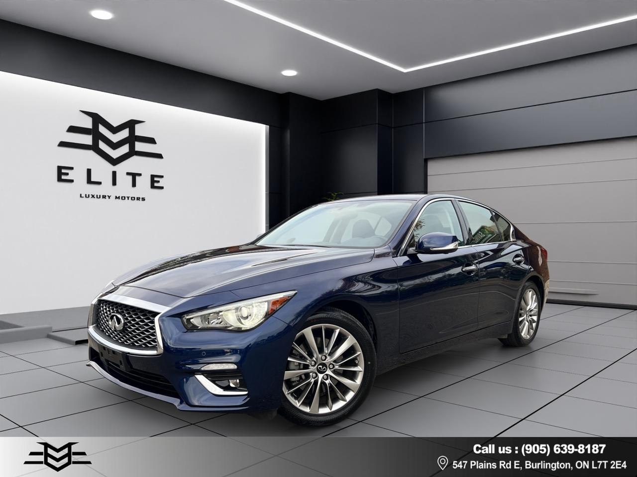 2024 Infiniti Q50 LUXE AWD - One Owner - Navigation System !!! Photo2